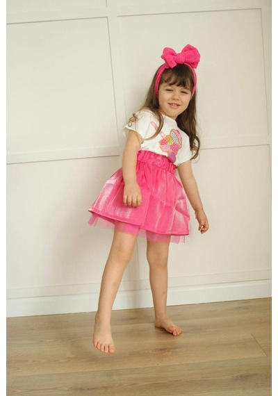 Minaz Baby Pembe Etekli Takım Pembe