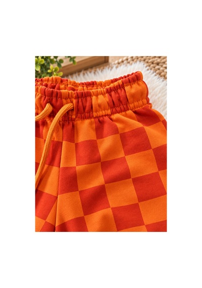 Uğur Bebe 3 İplik Şardonsuz Unisex Çocuk Turuncu Ekose Eşofman Takımı Sweatshirt, Rahat Kesim Jogger Alt, Şık Günlük Spor Kombin Turuncu Turuncu Uğur Bebe 3 İplik Şardonsuz Unisex Çocuk Turuncu Ekose Eşofman Takımı Sweatshirt, Rahat Kesim Jogger Alt, Şık Günlük Spor Kombin Turuncu Turuncu