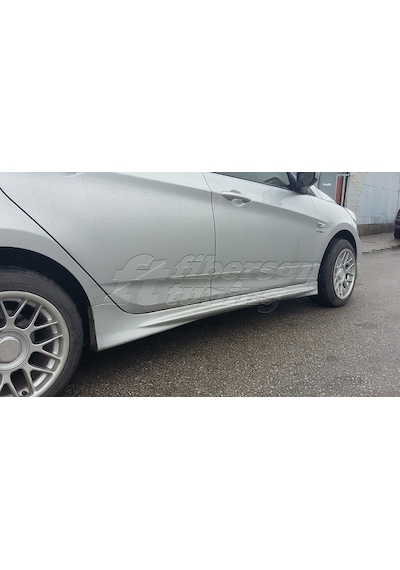 Hyundai Accent Blue Body Kit -fibersan Tuning