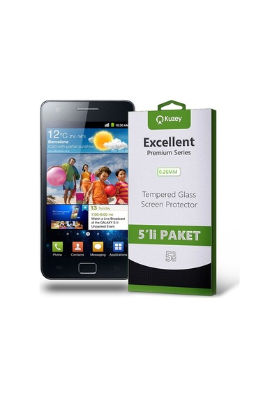 Samsung Uyumlu Galaxy S2 Ekran Koruyucu Cam 5 Adet Ekonomik Paket (554292913) 20 Tl Fark Ile Apple  iPhone Hızlı Şarj Kablosu