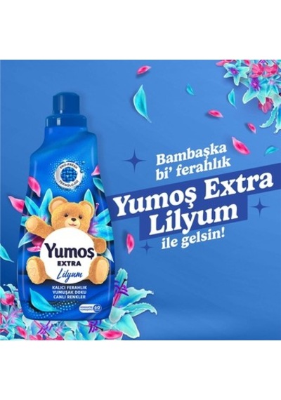 Konsantre Çamaşır Yumuşatıcı 1440 Ml Lilyum Parfümlü 100'lü Set
