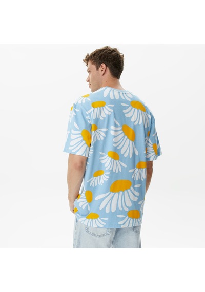 Karl Kanı Karl Kani Small Signature Daisy Erkek Mavi T-shirt