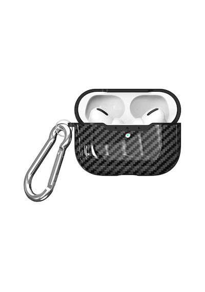 Apple Uyumlu  AirPods Pro Kılıf Zore Airbag 05 Silikon Siyah