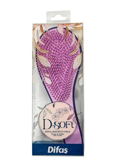 Difaş D-soft Saç Fırçası - 8 Adet Tarı