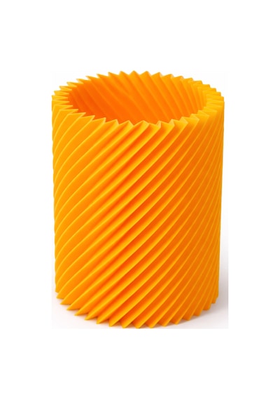 Spiral Tasarım Kalemlik Masaüstü Kalem Tutucu Sert Plastik Kalem Standı Modern Dekoratif Çok Renkli