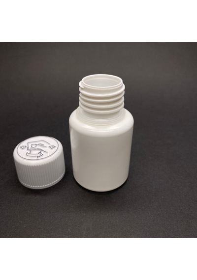 60 Cc Tablet Şişesi - Kilitli Kapaklı- 60ml Şişe- X 10 Adet