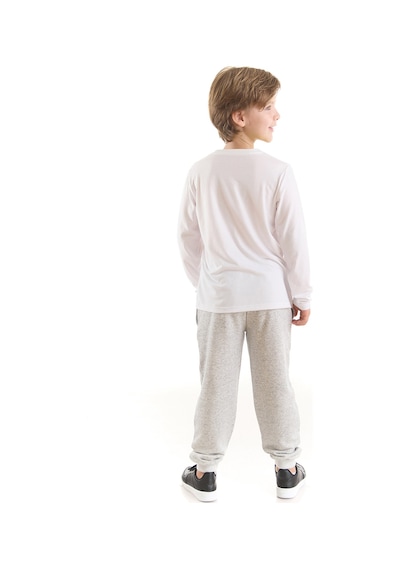 Denokids İnşaat Araçları Erkek Çocuk T-shirt Pantolon Takım