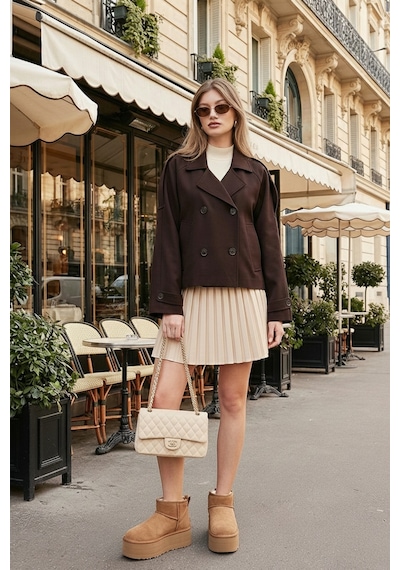 Lela Bayan Mont 6524955 Kahve Kahve