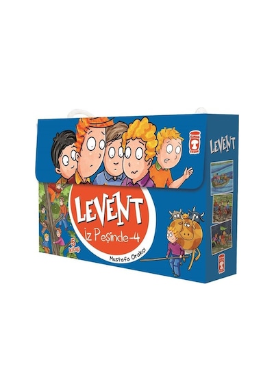 Levent İz Peşinde 4 Seti-5 Kitap Takım - Mustafa Orakçı - Timaş Çocuk