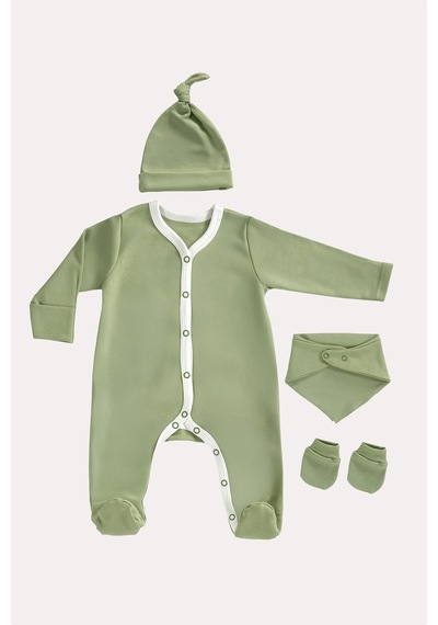 Mama Padre Menta Yenidoğan Mini Set - 4 Parça Renkli - 861047007 Renkli