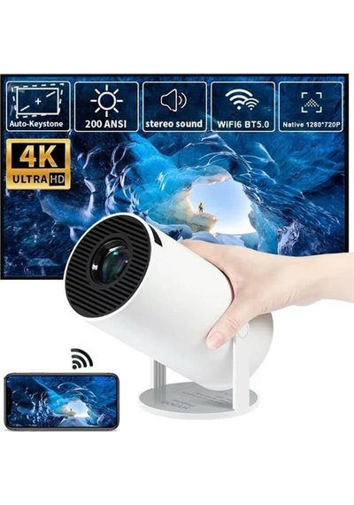 Ayaklı Projeksiyon Taşınabilir Mini Projektör Sinema Projektörü Android Tkdytgsıfb3ne31cncp