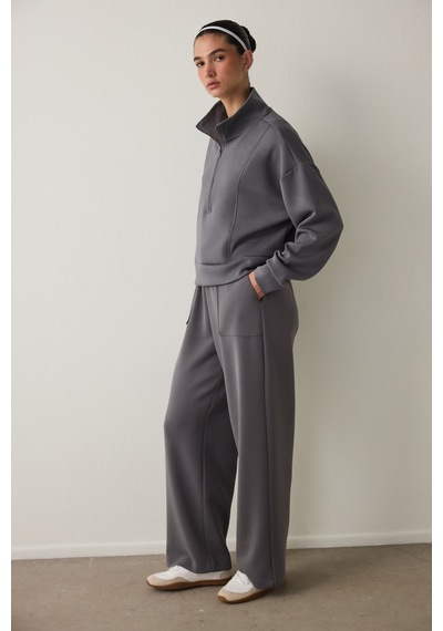 Penti Silky Feel Half Zip Sweatshirt