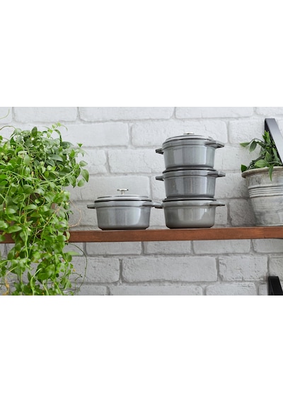 Staub La Cocotte Döküm Tencere, Grafit Gri Diğer