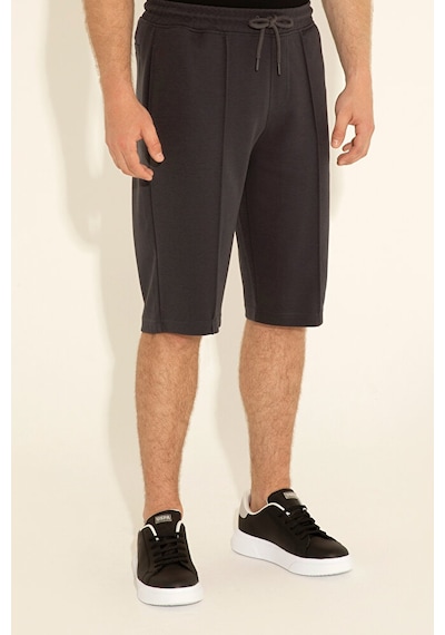 U.S. Polo Assn. Erkek Örme Şort 50289284-vr006 Gri
