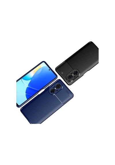 Zore Huawei Nova 9 Se Kılıf Msra Negro Silikon Kapak - Siyah Siyah