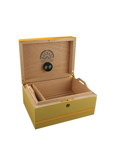 H.upmann Bej Turuncu Lake Humidor Puro Kutusu 50's