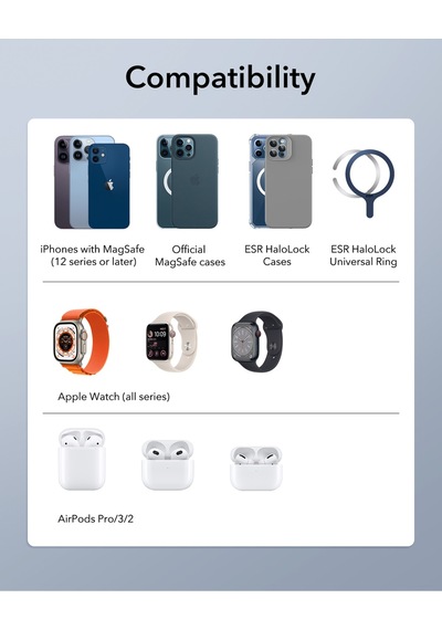 Şarj Standı 3 İn 1 İphone + Airpods + Apple Watch Uyumlu Mfm Lisanslıdır.