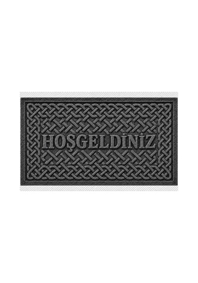 Desenli Kapı Önü Balkon Banyo Mutfak Paspası Dijital Baskı 40 X 60 Cm Kahverengi2 - 931346223 Kahverengi2