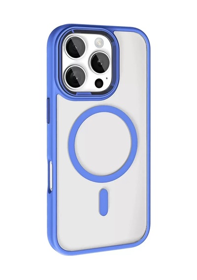 iPhone Uyumlu 16 Pro Max Terea Magsafe Kapak - Mavi