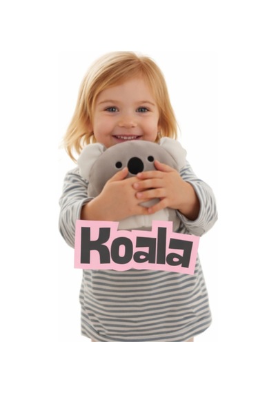 Koala Peluş Oyuncak Beyaz