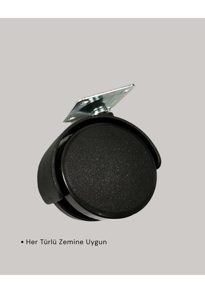 Hubrendy Tekno 4 Cm Döner Ayak Kilitsiz 4 Adet Mobilya Ve Sehpa Ayağı 16063626