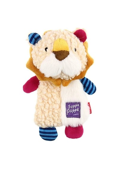 Gigwi Suppa Puppa Peluş Aslan Sesli Yavru Köpek Oyuncağı 16 CM