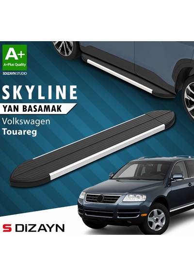 S-dizayn Vw Touareg Skyline Aluminyum Yan Basamak 193 Cm 2002-2010 A+ Kalite