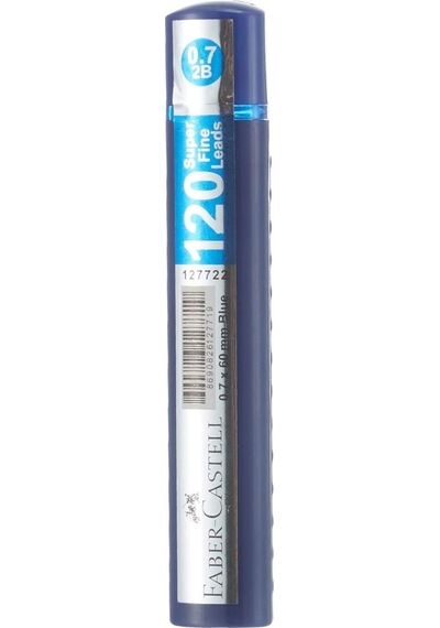 Faber Castell 0.7 Mavi Tüp Uç 2b 60mm 120li