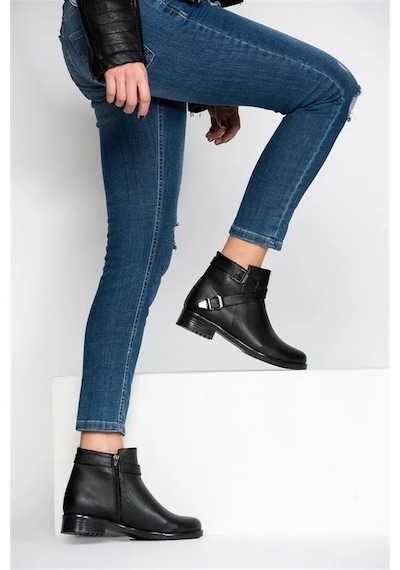 Fox Shoes Siyah Kadın Bot A726193409