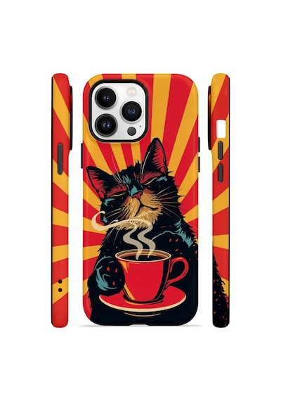Velvoria Valestra Kahve Molası Kedi Apple iPhone Uyumlu 13 Pro Max Magsafe Koruma Kılıfı Valestra Magline - Kahve Molası Kedi Velvoria Valestra Kahve Molası Kedi Apple iPhone Uyumlu 13 Pro Max Magsafe Koruma Kılıfı Valestra Magline - Kahve Molası Kedi
