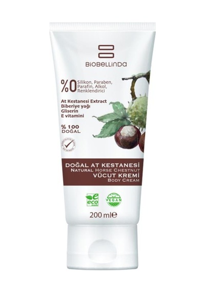Biobellinda Doğal At Kestanesi Vücut Kremi 200 ML