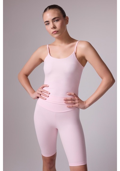 Crossover Atletik Spor & Aktif Yaşam Atlet Tank Top -2665 Pembe