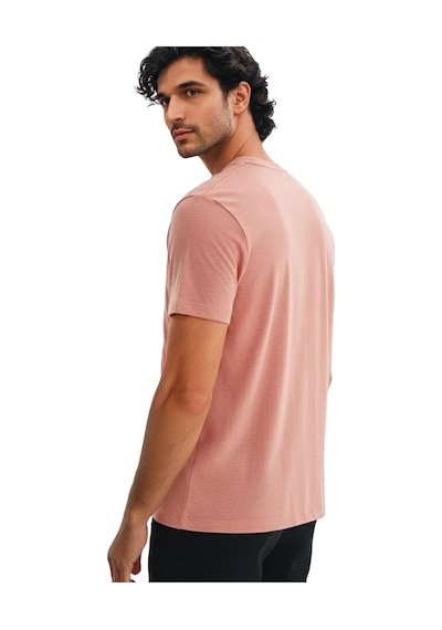 Ar-ma Erkek Regular Fit Pamuk Süprem Basic Bisiklet Yaka Tişört Y31344408002 Pembe 2XL