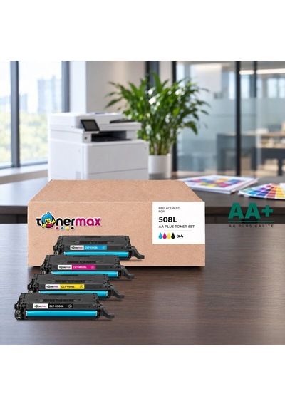 Samsung Clt-508l Cmyk Uyumlu Toner Seti Aa Plus / Clp-620 / Clp-670 / Clx-6220 / Clx-6250 / Clt-k508l / Clt-c508l / Clt-m508l / Clt-y508l