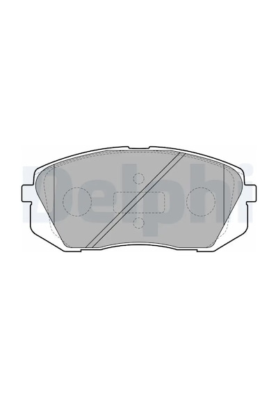 Renault Symbol 3 On Fren Balatasi 1.5 Dci 2013-2019 Delphı Lp2050