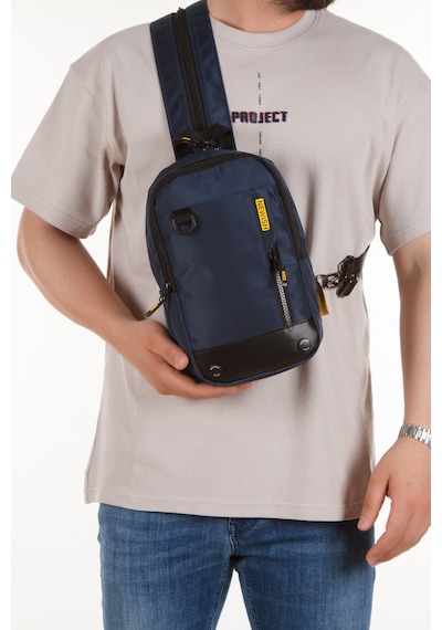 Newısh Polo Accessorıes Unisex Impertex Kumaş Suya Dayanaklı Omuz Ve Mini Sırt Çantası Lacivert