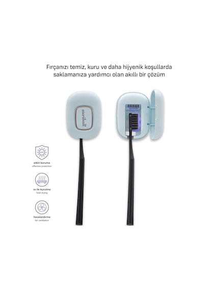 Steriball Diş Fırçaları İçin Akıllı Koruma Cihazı