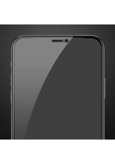 Apple Uyumlu   iPhone 12 Pro Max 3D Full Privacy Gizlilik Cam Ekran Koruyucu Siyah