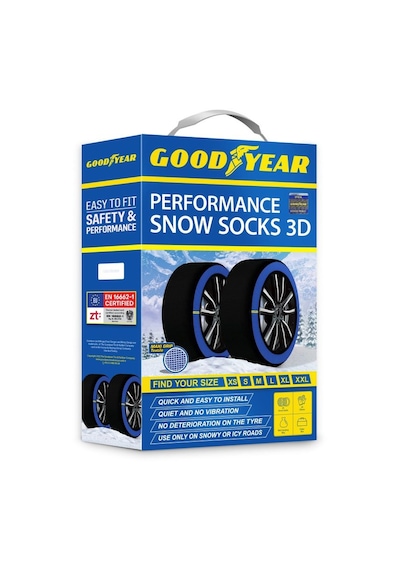 GOODYEAR 195/55 R17 UYUMLU LARGE 17''inch KAR ÇORABI (HEDİYELİ)