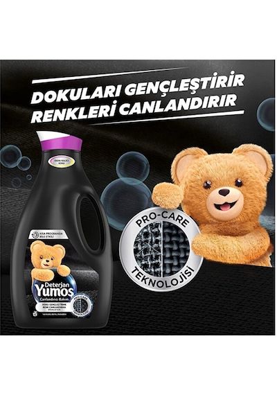 Yumoş Sıvı Bakım Deterjanı Siyah 42 Yıkama 2.520 Ml 2950 ML