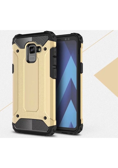 Samsung Uyumlu Galaxy A7 2018 Armor Hibrit Kaliteli Zırh Kılıf