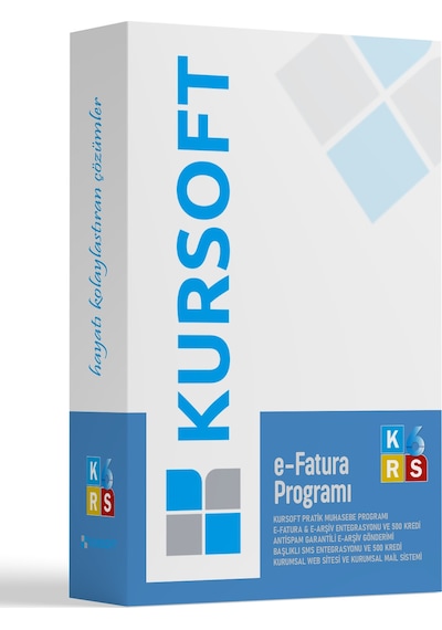 Kursoft V6 E-fatura E-arşiv E-irsaliye Programı