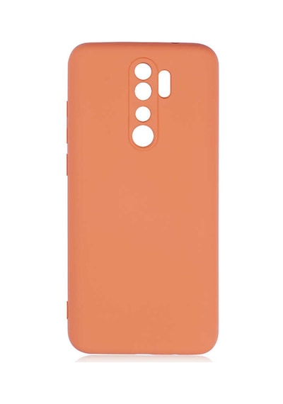 Noktaks - Redmi Note 8 Pro Uyumlu - Kılıf İçi Kadife Koruyucu Mara Lansman Kapak - T17690 - Turuncu Turuncu
