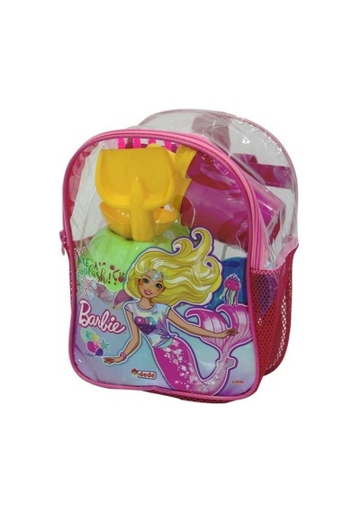 Barbie Resimli Sırt Çantalı Plaj Set