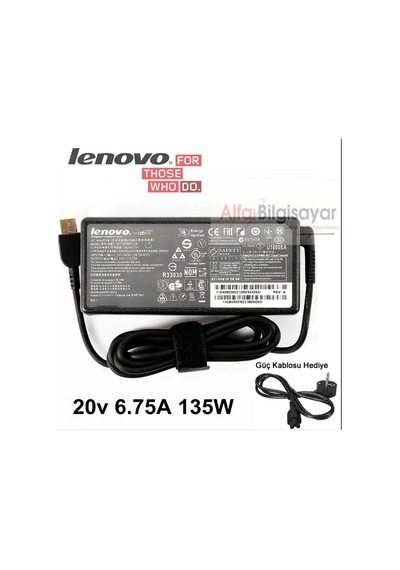 Lenovo Uyumlu 45N0366, 45N0368, 45N0358, 45N0501 ADAPTÖR ŞARJ CİHAZI 20V