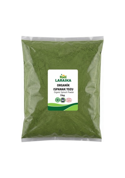 Organik Ispanak Tozu 1kg Organic Spinach Powder