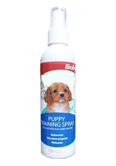 Bioline Köpek için Tuvalet Eğitim Spreyi 120 ML