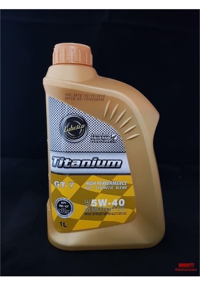 Lubrico 110 5/40  ( 5W40 5 40)  1Lt Lubrico Titanium Gt-7 Dpf Partiküllü W