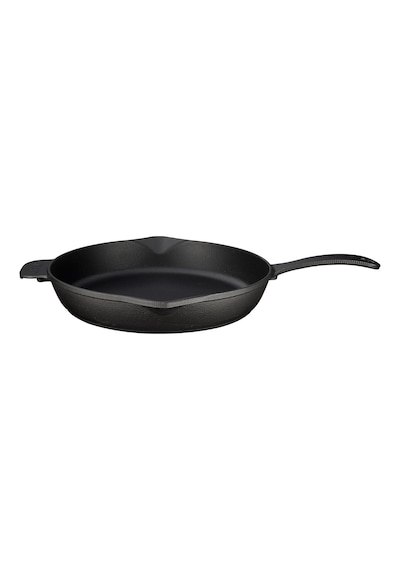Lava Döküm Yuvarlak Kızartma Tavası Metal Saplı Çap - 28 cm