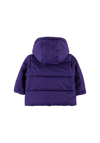 Civil Girls Civil Baby Kız Bebek Kapüşonlu Mont 6-18 Ay Mor 214003242k21-2 Mor